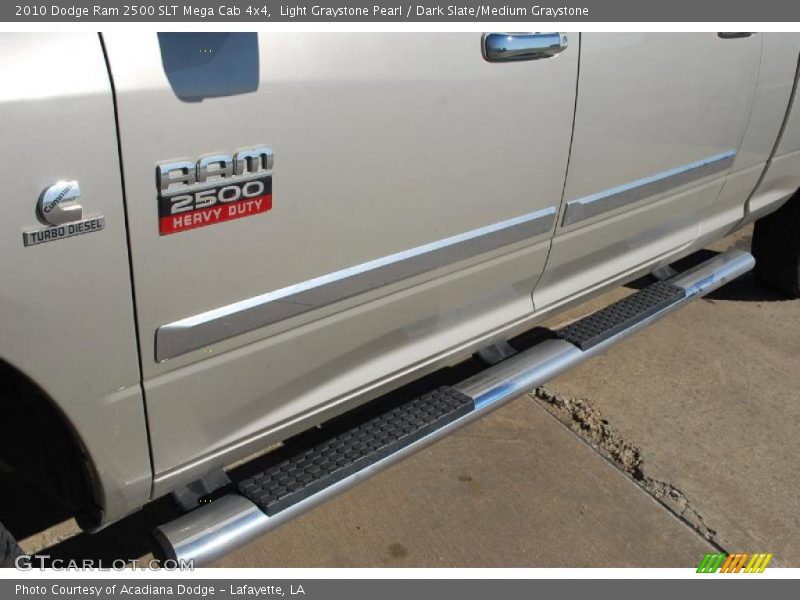 Light Graystone Pearl / Dark Slate/Medium Graystone 2010 Dodge Ram 2500 SLT Mega Cab 4x4