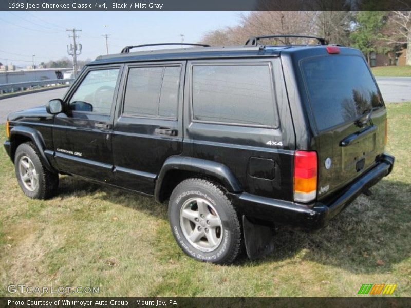 Black / Mist Gray 1998 Jeep Cherokee Classic 4x4