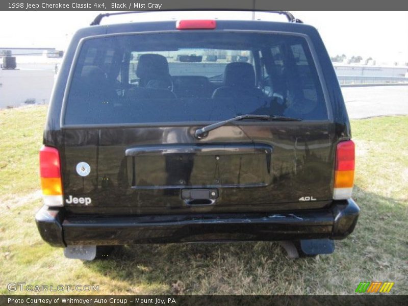 Black / Mist Gray 1998 Jeep Cherokee Classic 4x4