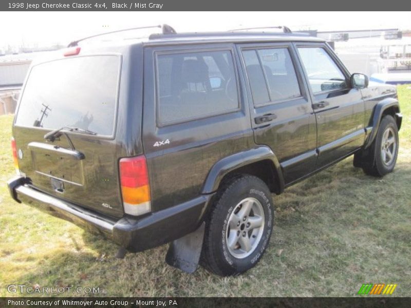 Black / Mist Gray 1998 Jeep Cherokee Classic 4x4