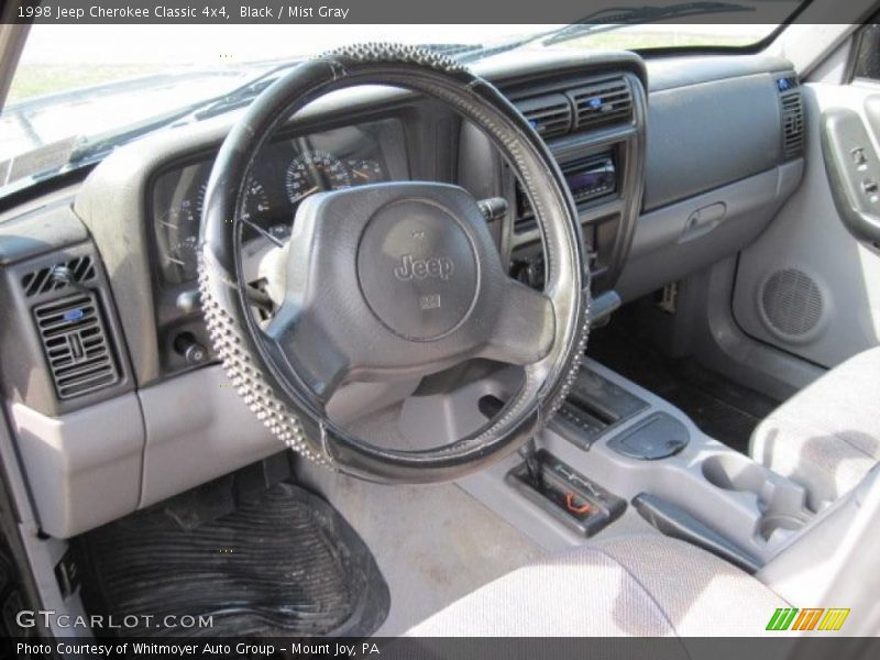 Black / Mist Gray 1998 Jeep Cherokee Classic 4x4