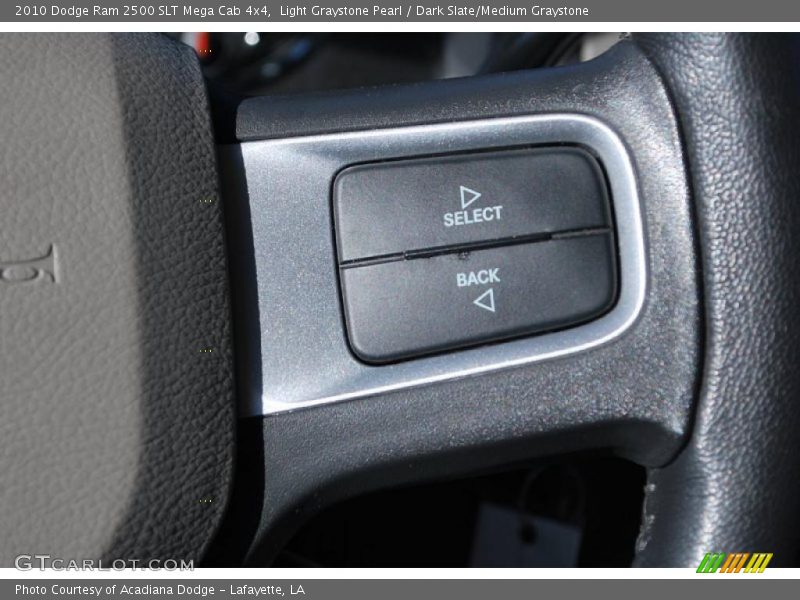 Light Graystone Pearl / Dark Slate/Medium Graystone 2010 Dodge Ram 2500 SLT Mega Cab 4x4
