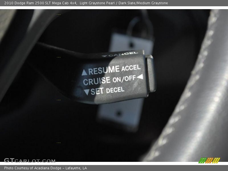 Light Graystone Pearl / Dark Slate/Medium Graystone 2010 Dodge Ram 2500 SLT Mega Cab 4x4