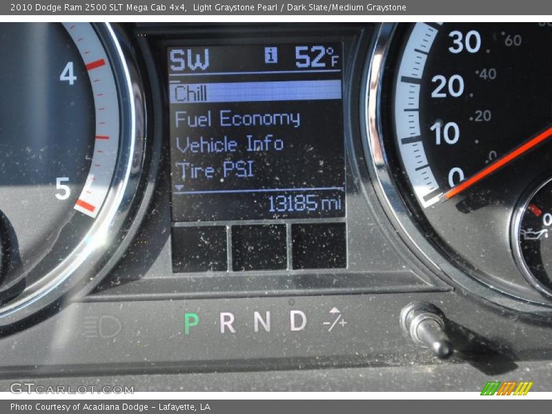 Light Graystone Pearl / Dark Slate/Medium Graystone 2010 Dodge Ram 2500 SLT Mega Cab 4x4