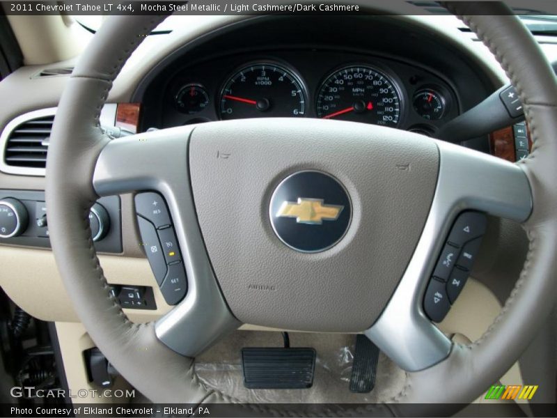Mocha Steel Metallic / Light Cashmere/Dark Cashmere 2011 Chevrolet Tahoe LT 4x4
