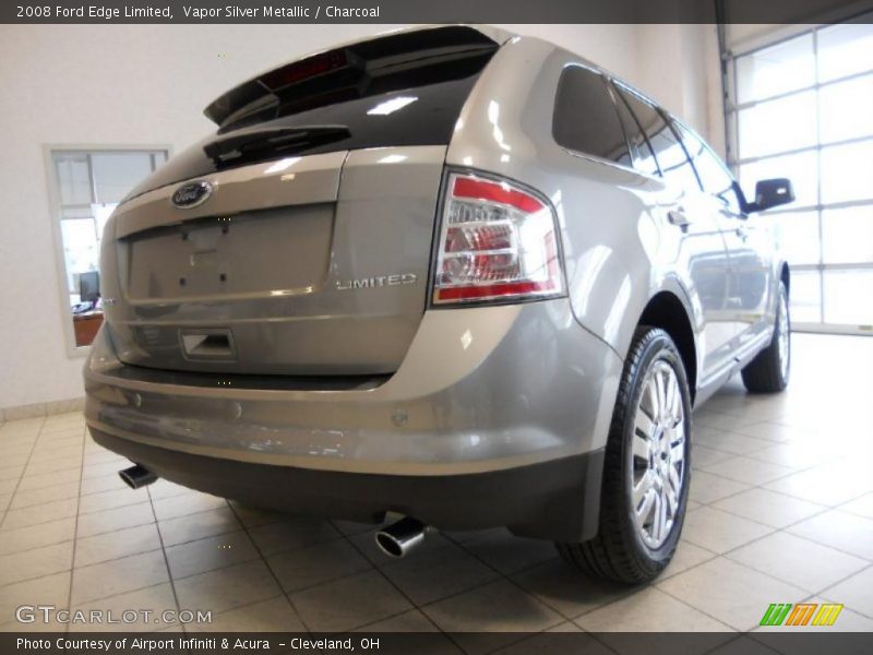 Vapor Silver Metallic / Charcoal 2008 Ford Edge Limited