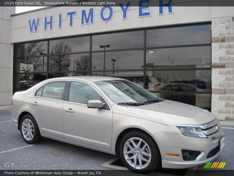 Smokestone Metallic / Medium Light Stone 2010 Ford Fusion SEL