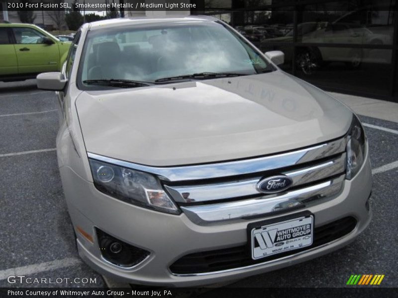 Smokestone Metallic / Medium Light Stone 2010 Ford Fusion SEL