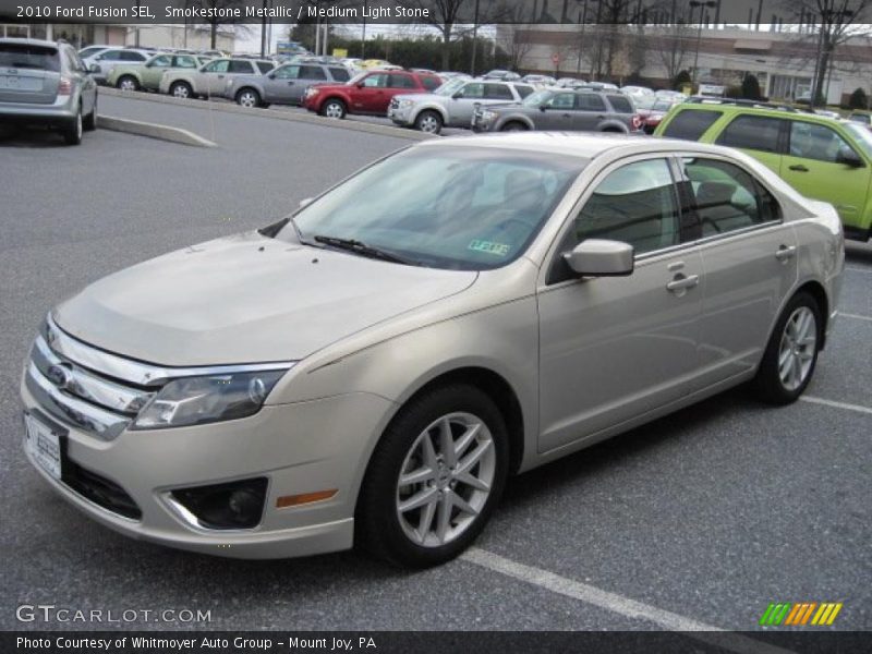 Smokestone Metallic / Medium Light Stone 2010 Ford Fusion SEL