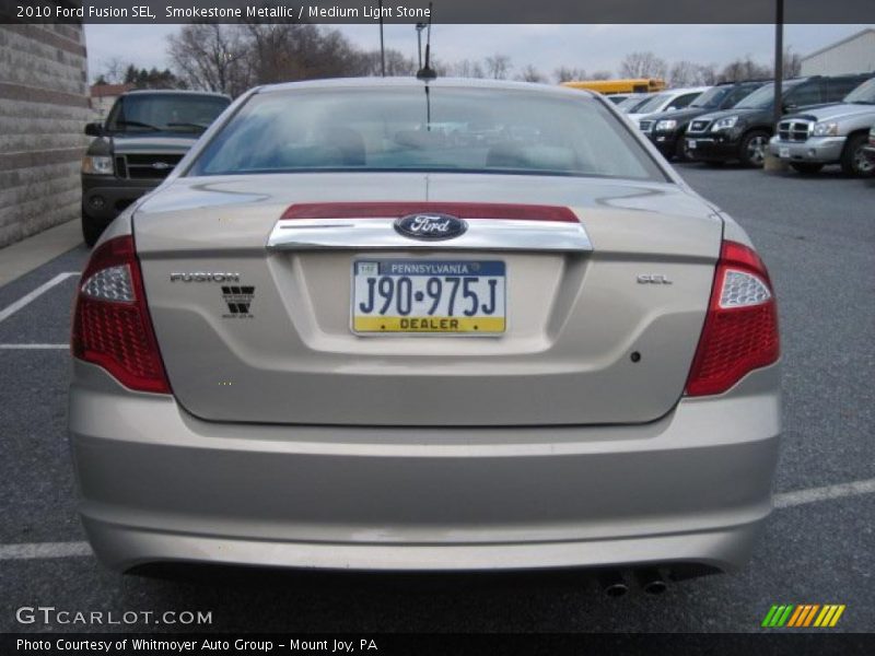 Smokestone Metallic / Medium Light Stone 2010 Ford Fusion SEL