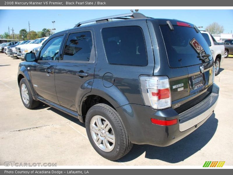 Black Pearl Slate / Black 2008 Mercury Mariner V6 Premier