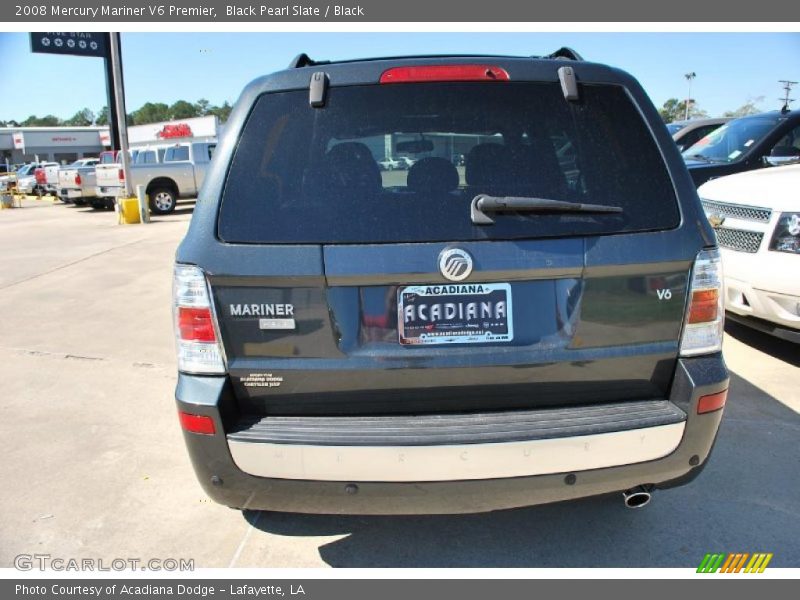 Black Pearl Slate / Black 2008 Mercury Mariner V6 Premier