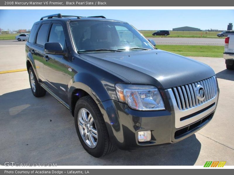 Black Pearl Slate / Black 2008 Mercury Mariner V6 Premier