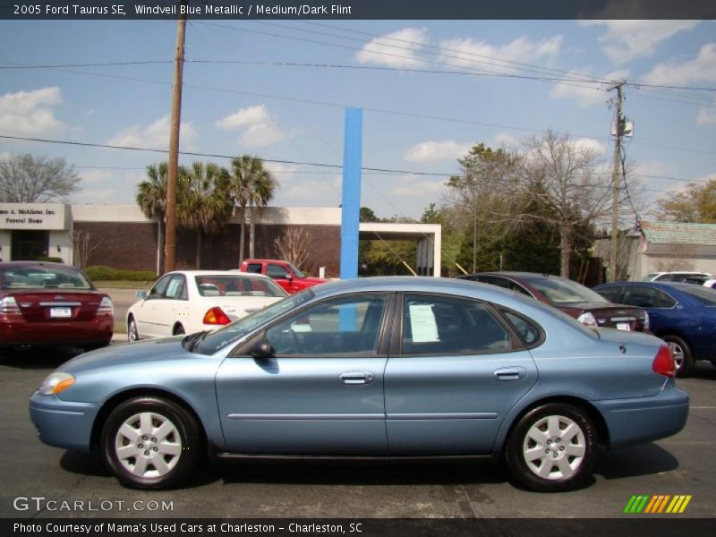 Windveil Blue Metallic / Medium/Dark Flint 2005 Ford Taurus SE