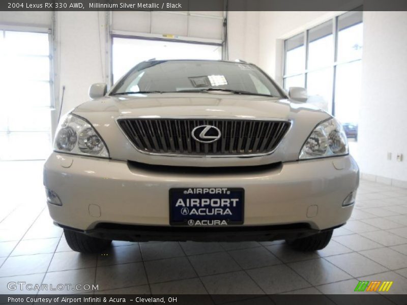 Millinnium Silver Metallic / Black 2004 Lexus RX 330 AWD