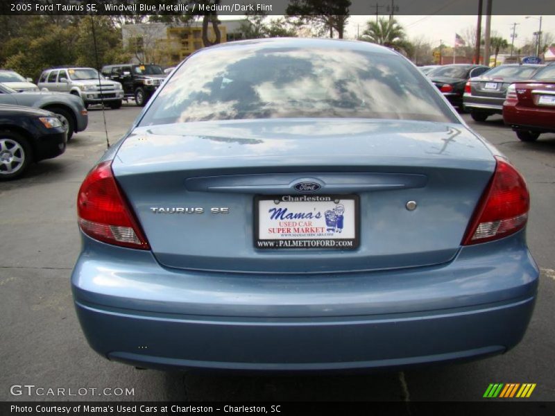 Windveil Blue Metallic / Medium/Dark Flint 2005 Ford Taurus SE