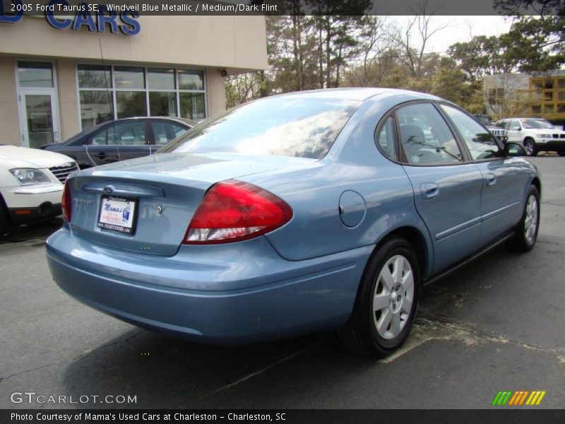 Windveil Blue Metallic / Medium/Dark Flint 2005 Ford Taurus SE