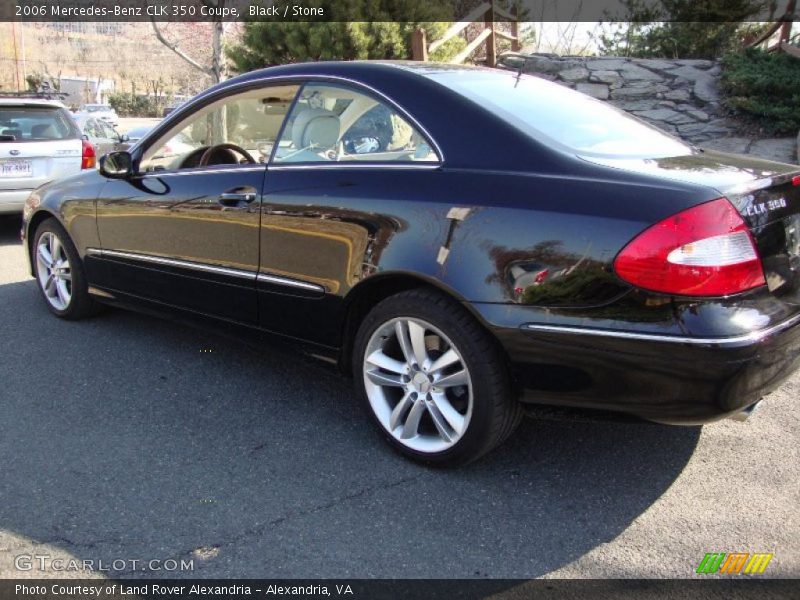 Black / Stone 2006 Mercedes-Benz CLK 350 Coupe