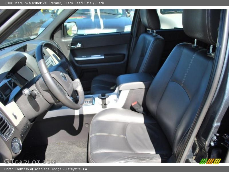 Black Pearl Slate / Black 2008 Mercury Mariner V6 Premier