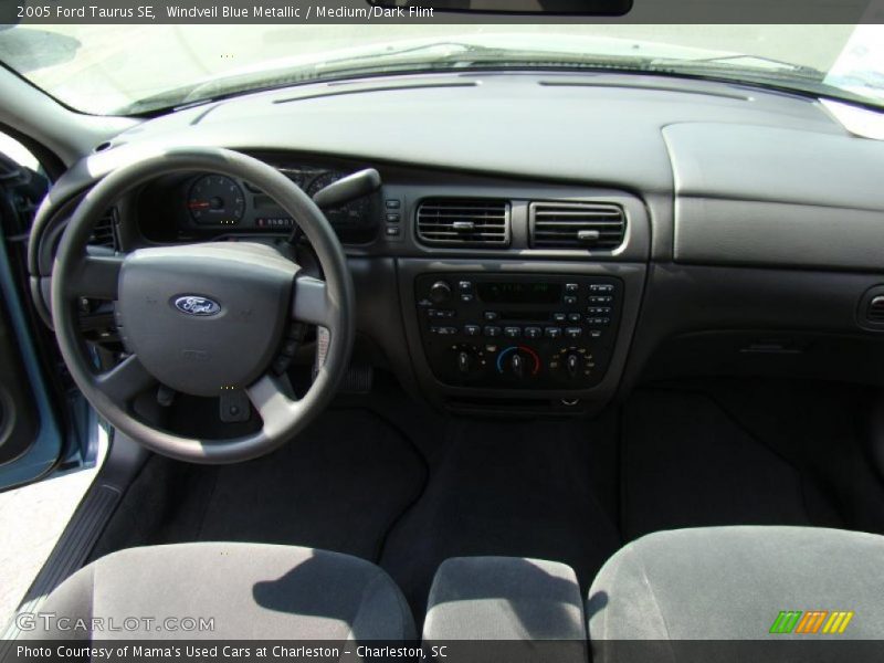 Windveil Blue Metallic / Medium/Dark Flint 2005 Ford Taurus SE