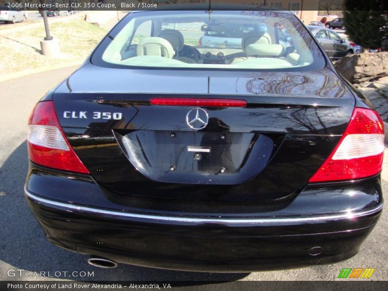 Black / Stone 2006 Mercedes-Benz CLK 350 Coupe