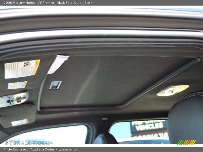 Black Pearl Slate / Black 2008 Mercury Mariner V6 Premier