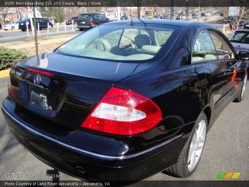 Black / Stone 2006 Mercedes-Benz CLK 350 Coupe