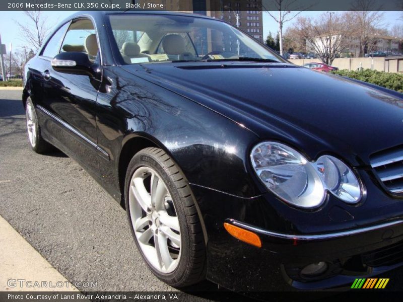 Black / Stone 2006 Mercedes-Benz CLK 350 Coupe