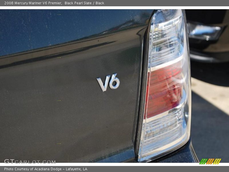 Black Pearl Slate / Black 2008 Mercury Mariner V6 Premier