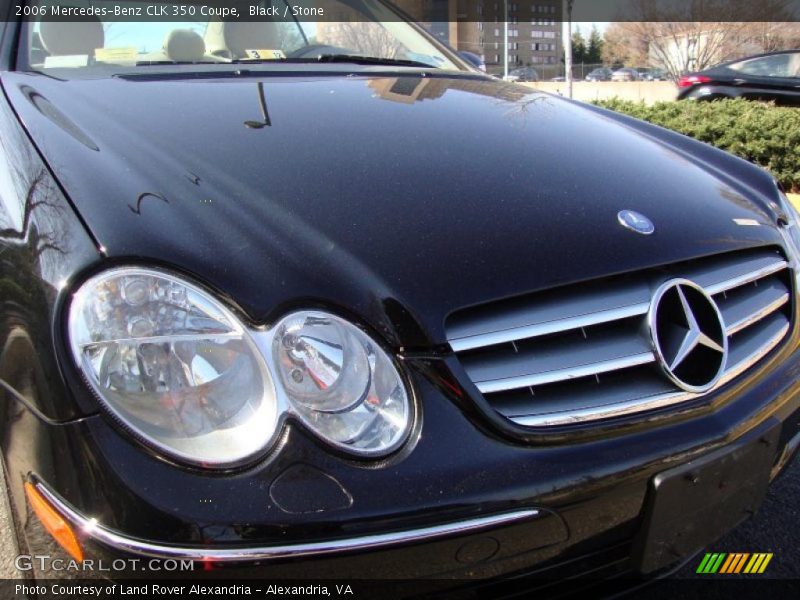 Black / Stone 2006 Mercedes-Benz CLK 350 Coupe