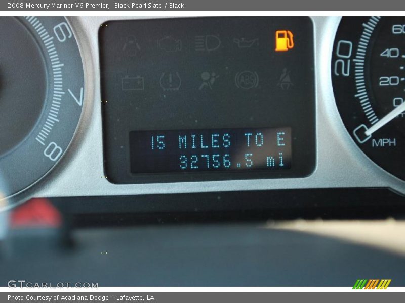 Black Pearl Slate / Black 2008 Mercury Mariner V6 Premier
