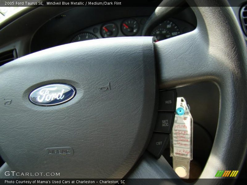 Windveil Blue Metallic / Medium/Dark Flint 2005 Ford Taurus SE