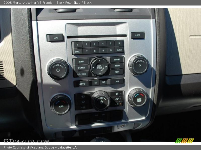 Black Pearl Slate / Black 2008 Mercury Mariner V6 Premier