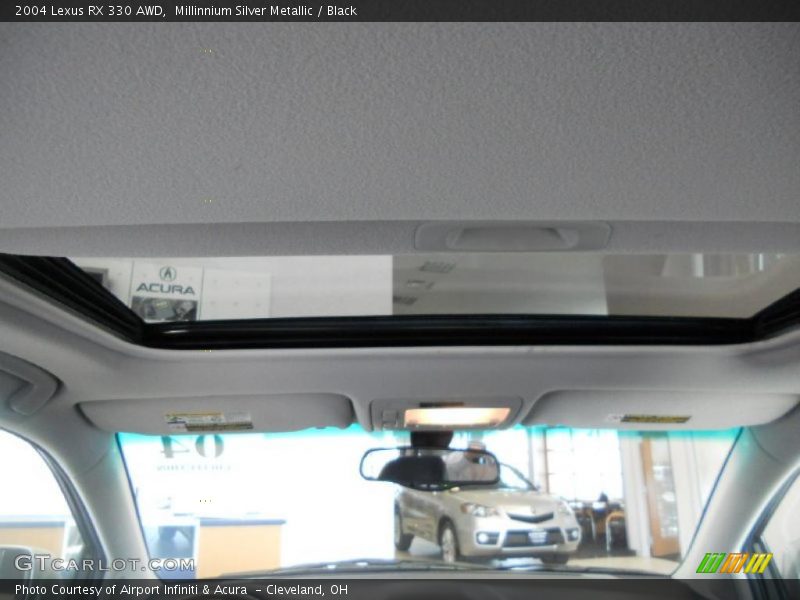 Millinnium Silver Metallic / Black 2004 Lexus RX 330 AWD