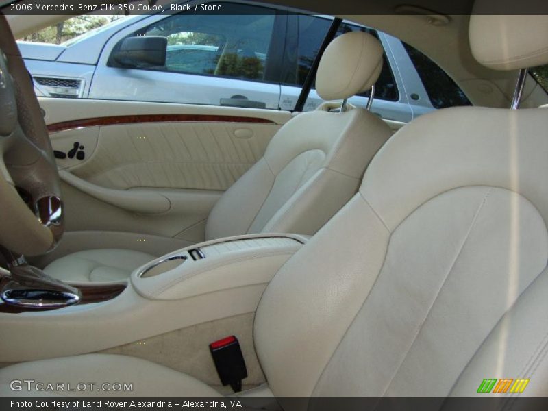 Black / Stone 2006 Mercedes-Benz CLK 350 Coupe
