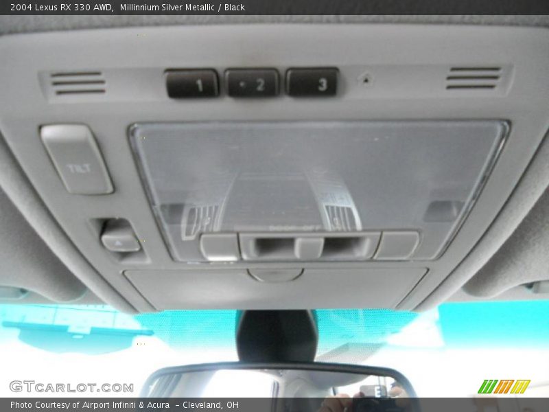 Millinnium Silver Metallic / Black 2004 Lexus RX 330 AWD