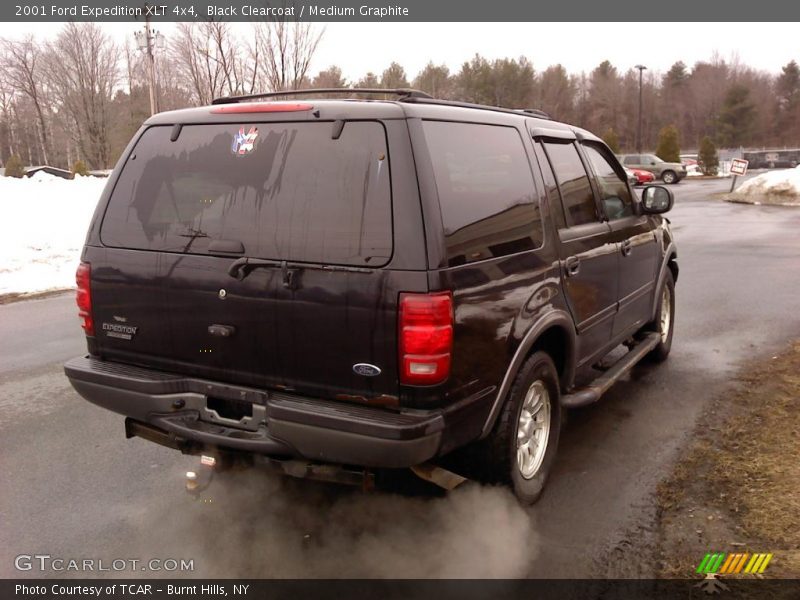 Black Clearcoat / Medium Graphite 2001 Ford Expedition XLT 4x4