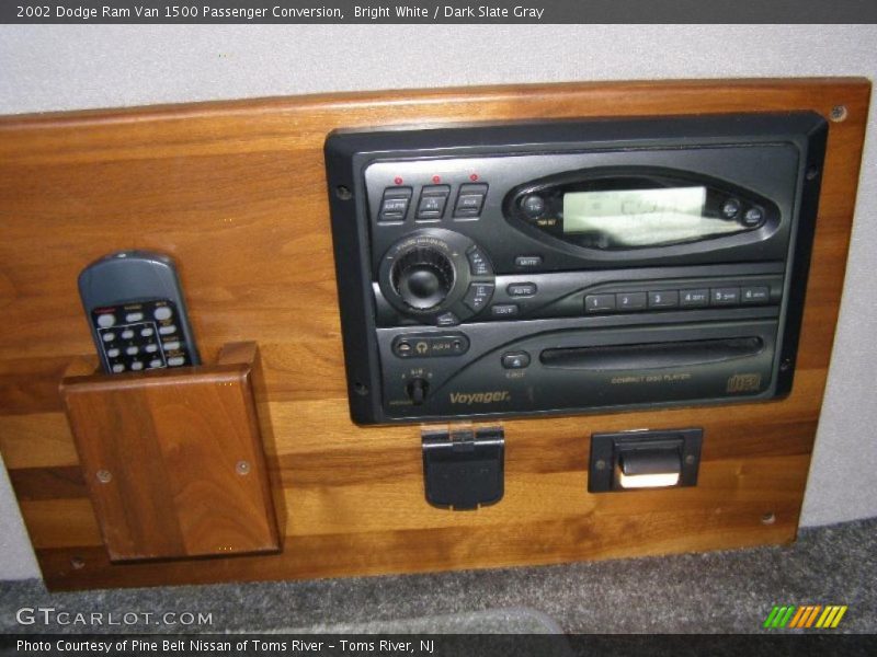 Bright White / Dark Slate Gray 2002 Dodge Ram Van 1500 Passenger Conversion
