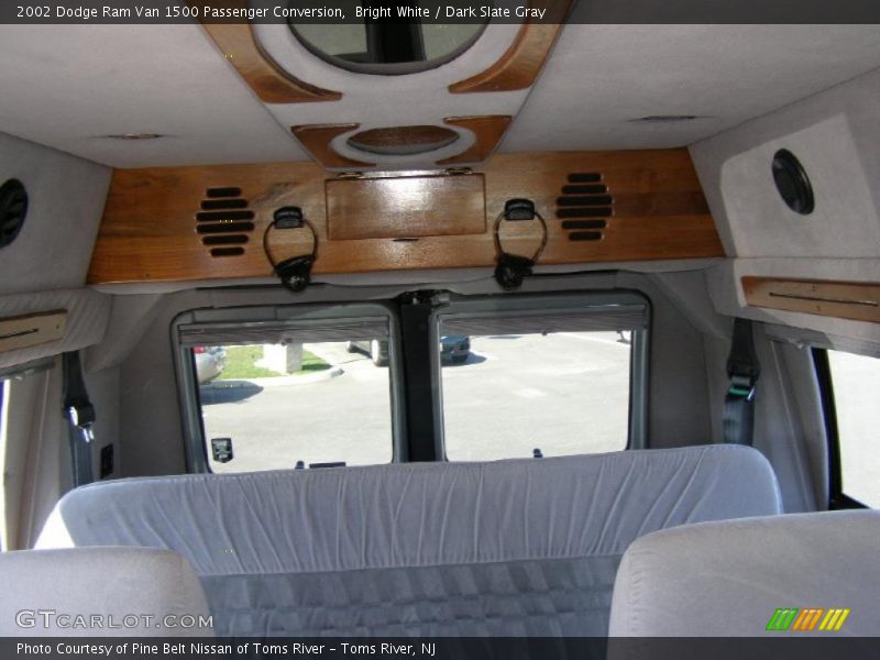 Bright White / Dark Slate Gray 2002 Dodge Ram Van 1500 Passenger Conversion