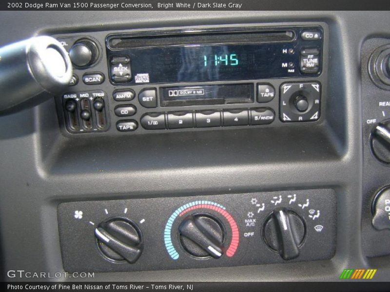 Controls of 2002 Ram Van 1500 Passenger Conversion