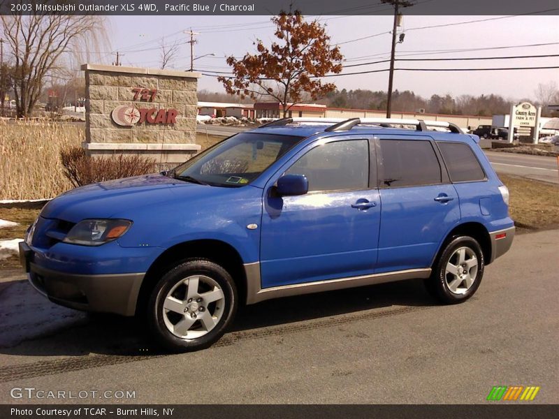 Pacific Blue / Charcoal 2003 Mitsubishi Outlander XLS 4WD
