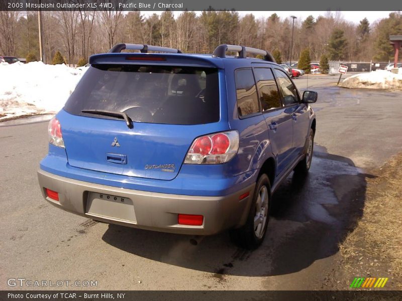 Pacific Blue / Charcoal 2003 Mitsubishi Outlander XLS 4WD