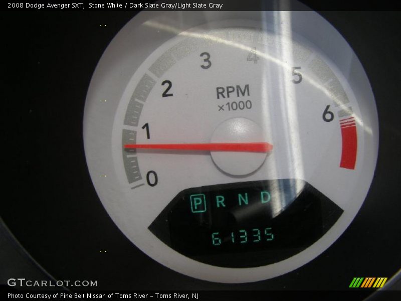 Stone White / Dark Slate Gray/Light Slate Gray 2008 Dodge Avenger SXT