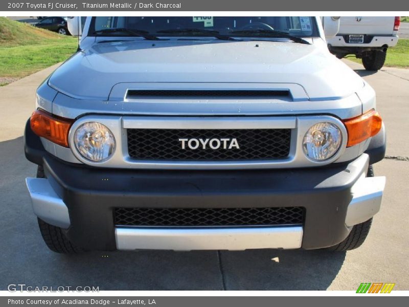 Titanium Metallic / Dark Charcoal 2007 Toyota FJ Cruiser