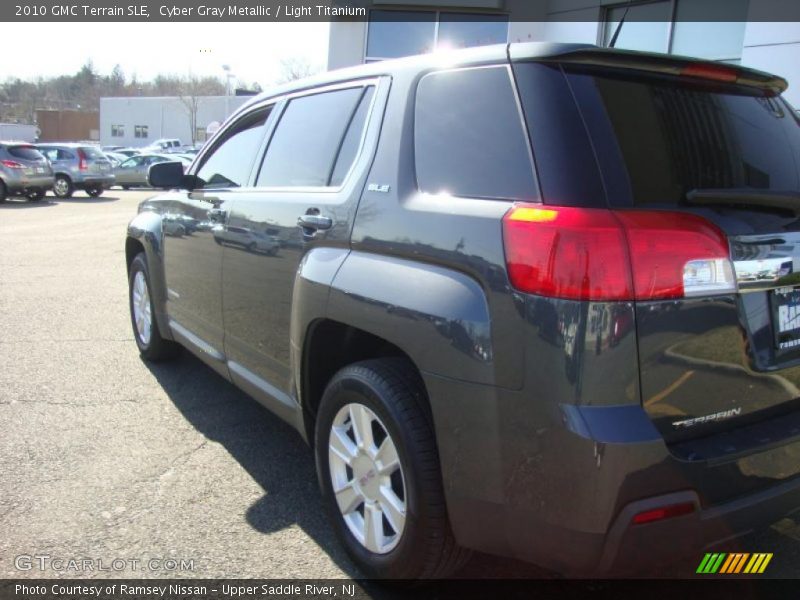 Cyber Gray Metallic / Light Titanium 2010 GMC Terrain SLE