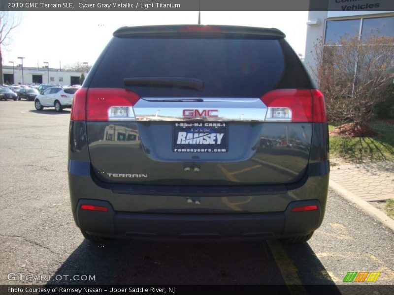 Cyber Gray Metallic / Light Titanium 2010 GMC Terrain SLE