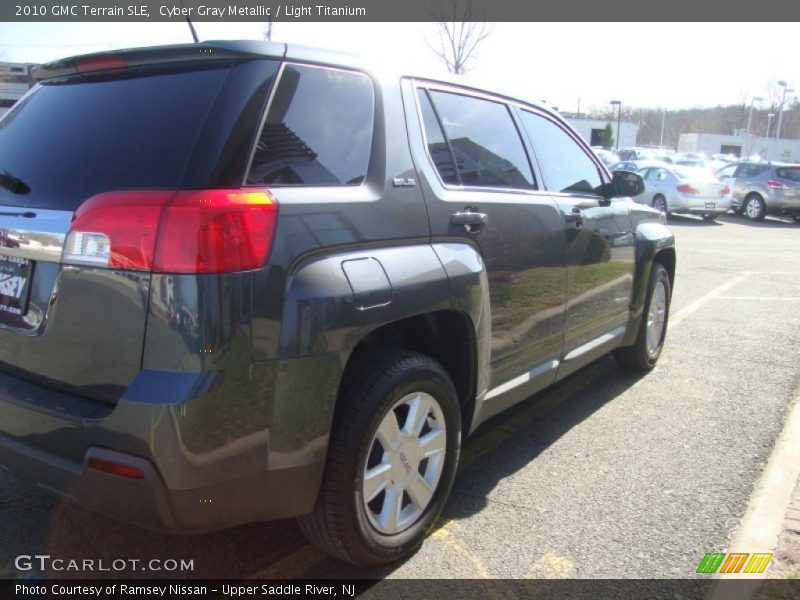 Cyber Gray Metallic / Light Titanium 2010 GMC Terrain SLE