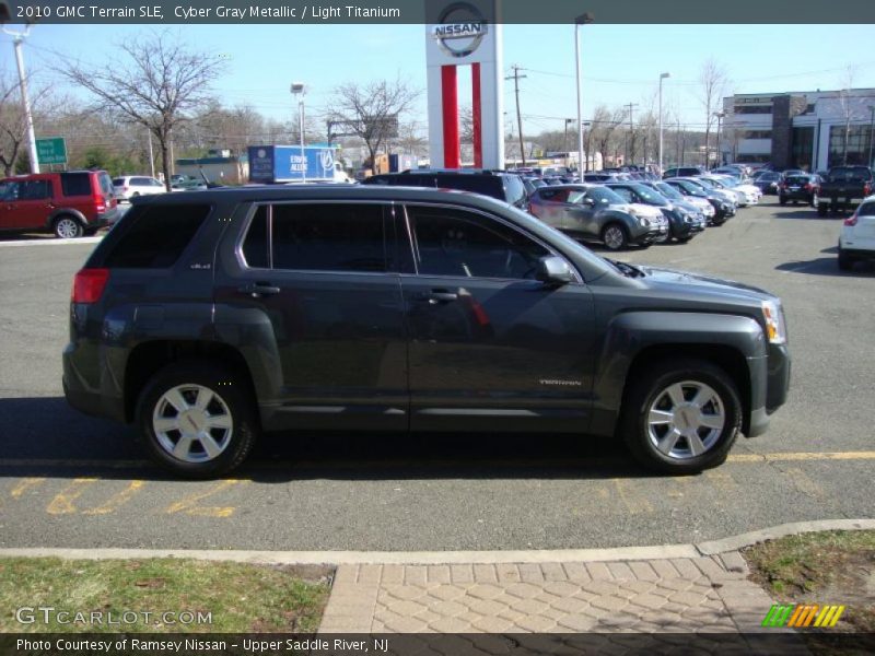 Cyber Gray Metallic / Light Titanium 2010 GMC Terrain SLE