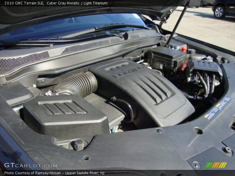 Cyber Gray Metallic / Light Titanium 2010 GMC Terrain SLE