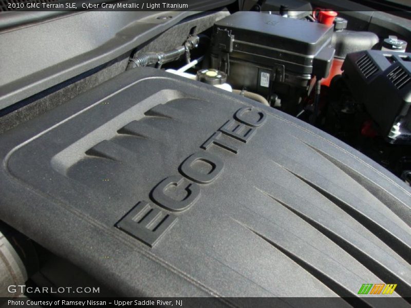 Cyber Gray Metallic / Light Titanium 2010 GMC Terrain SLE